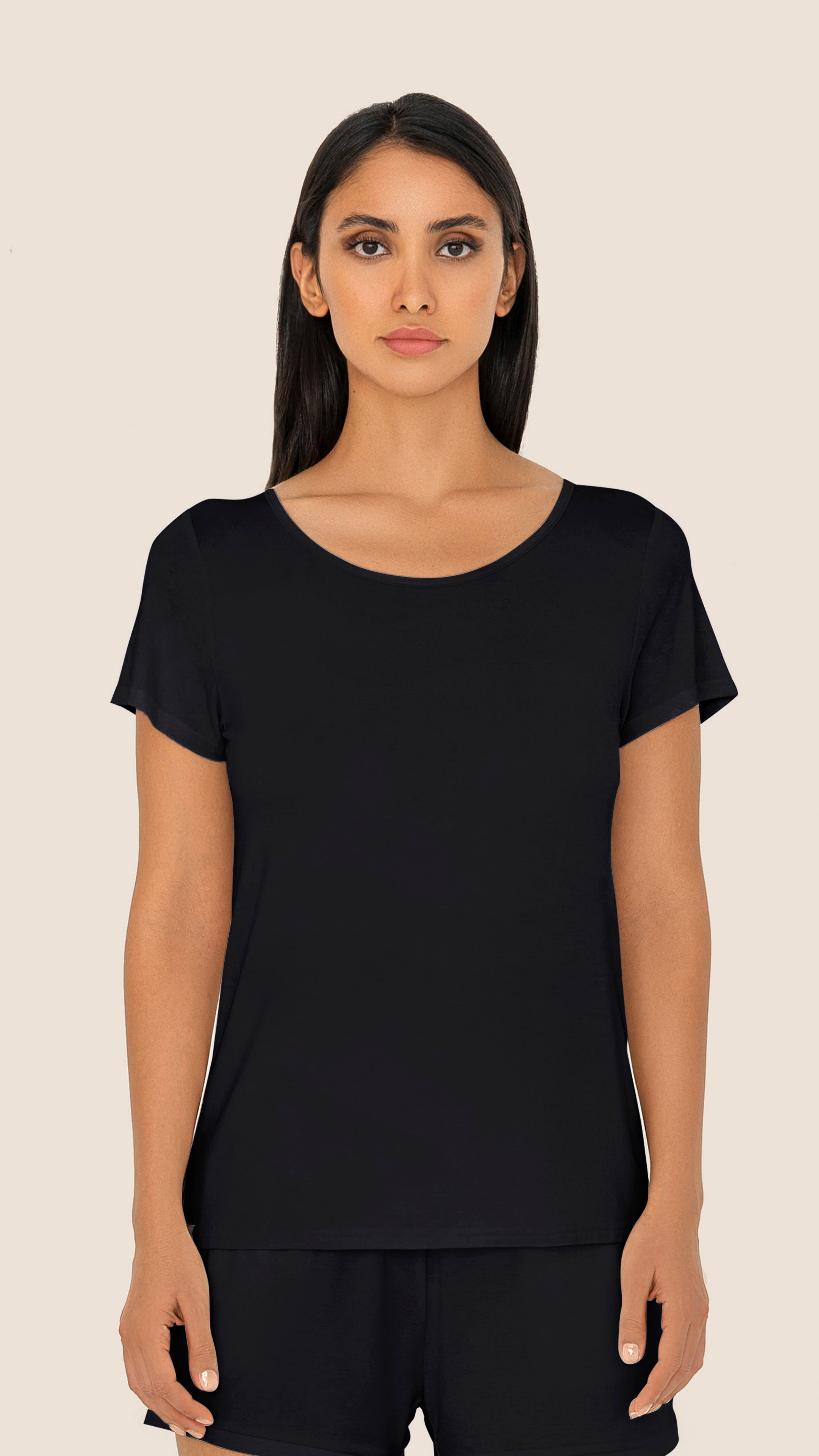 De-stress T-Shirt Women, Black color | One of a Kin
