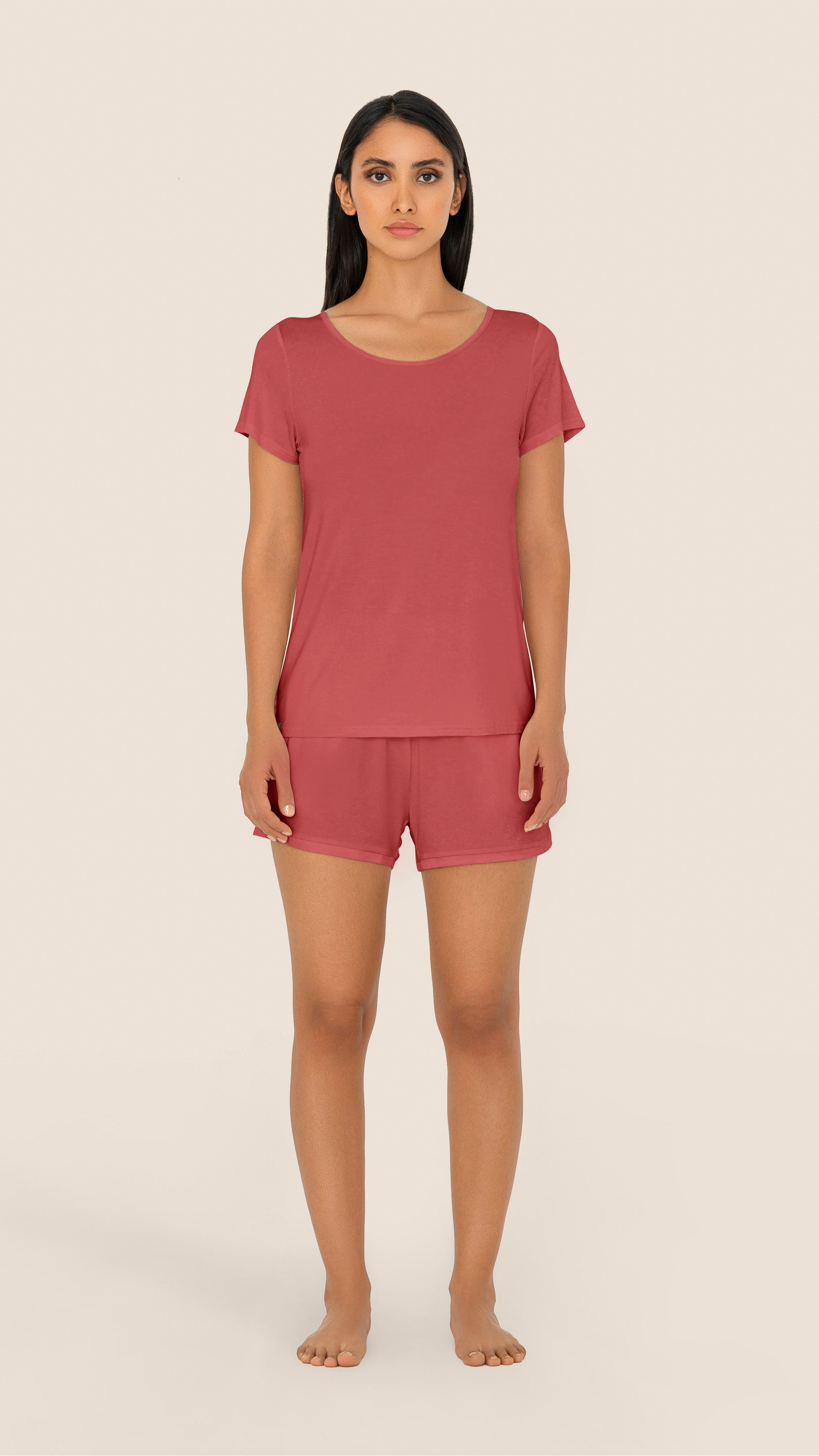 De-stress T-Shirt  - Cherry Blush