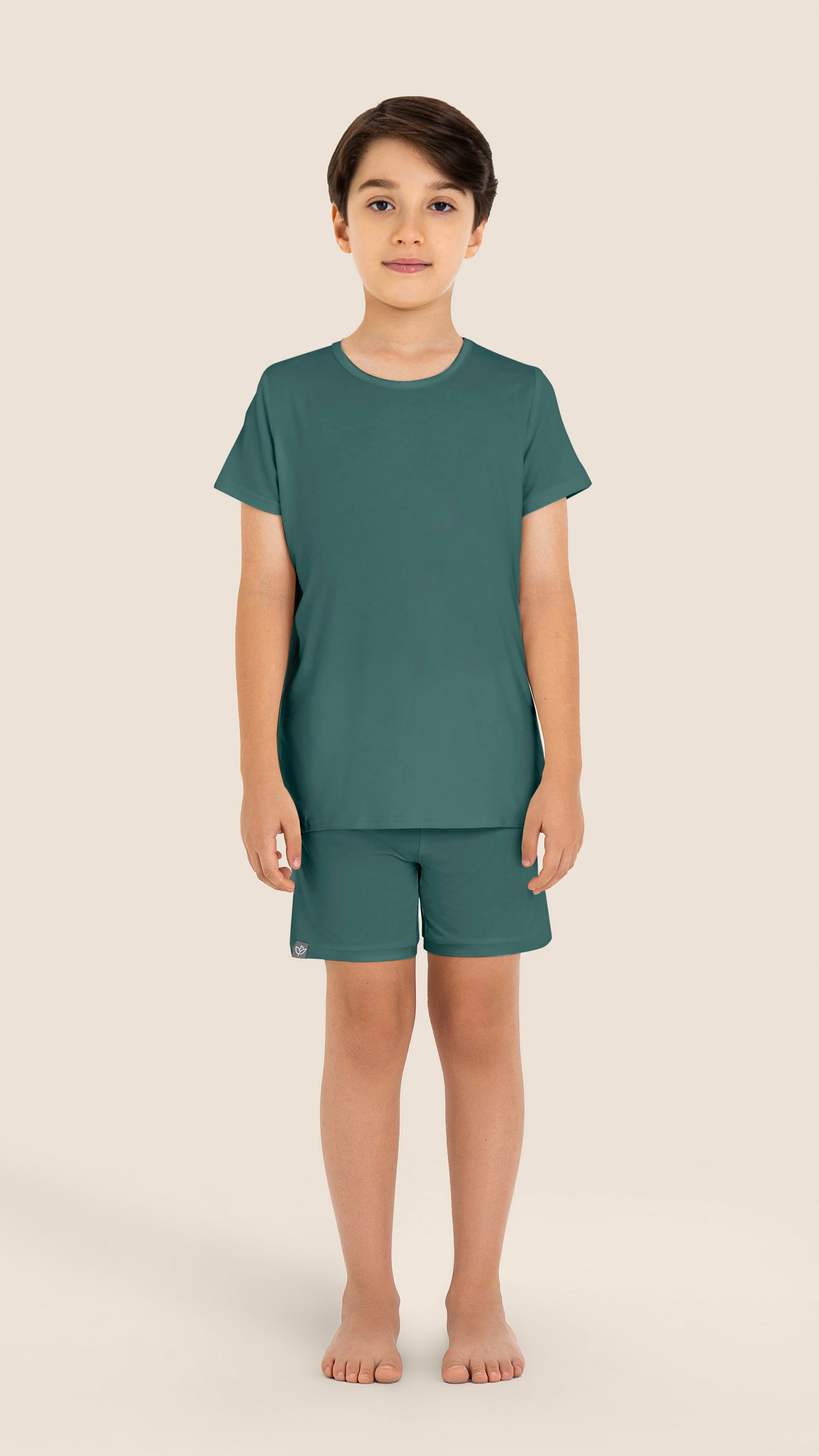 Unwind Shorts  - Evergreen