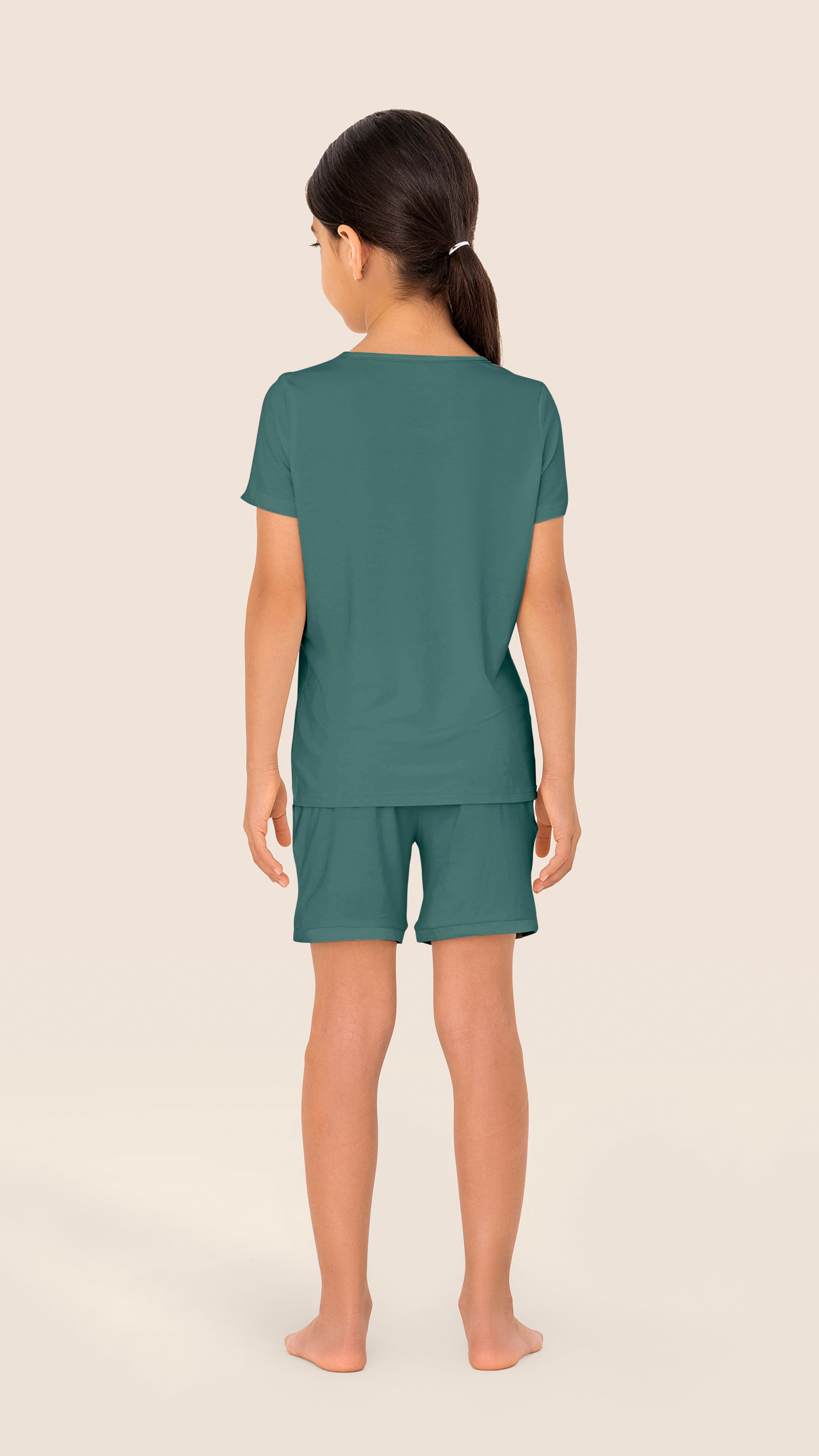 Unwind Shorts  - Evergreen