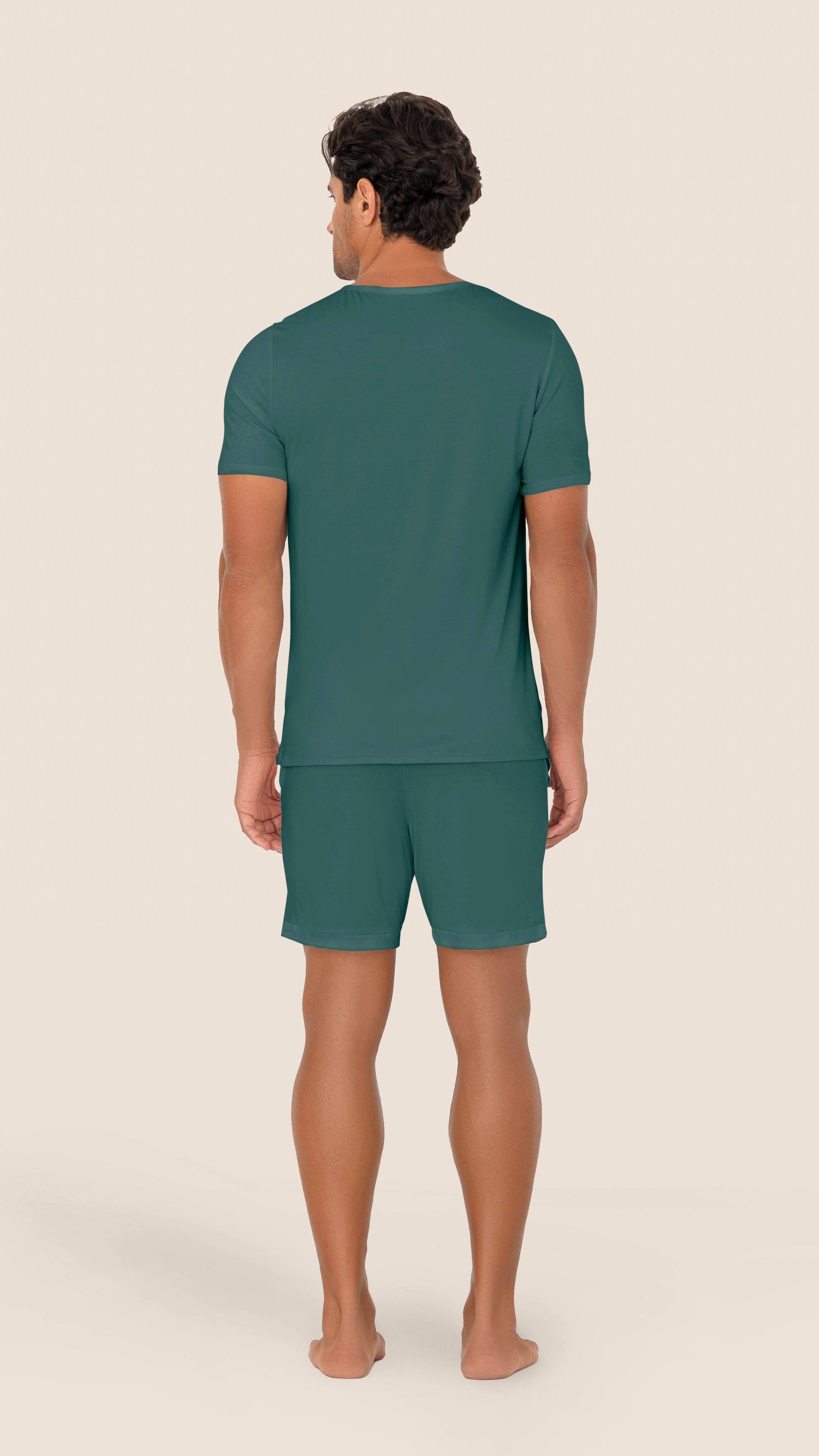 Unwind Shorts  - Evergreen