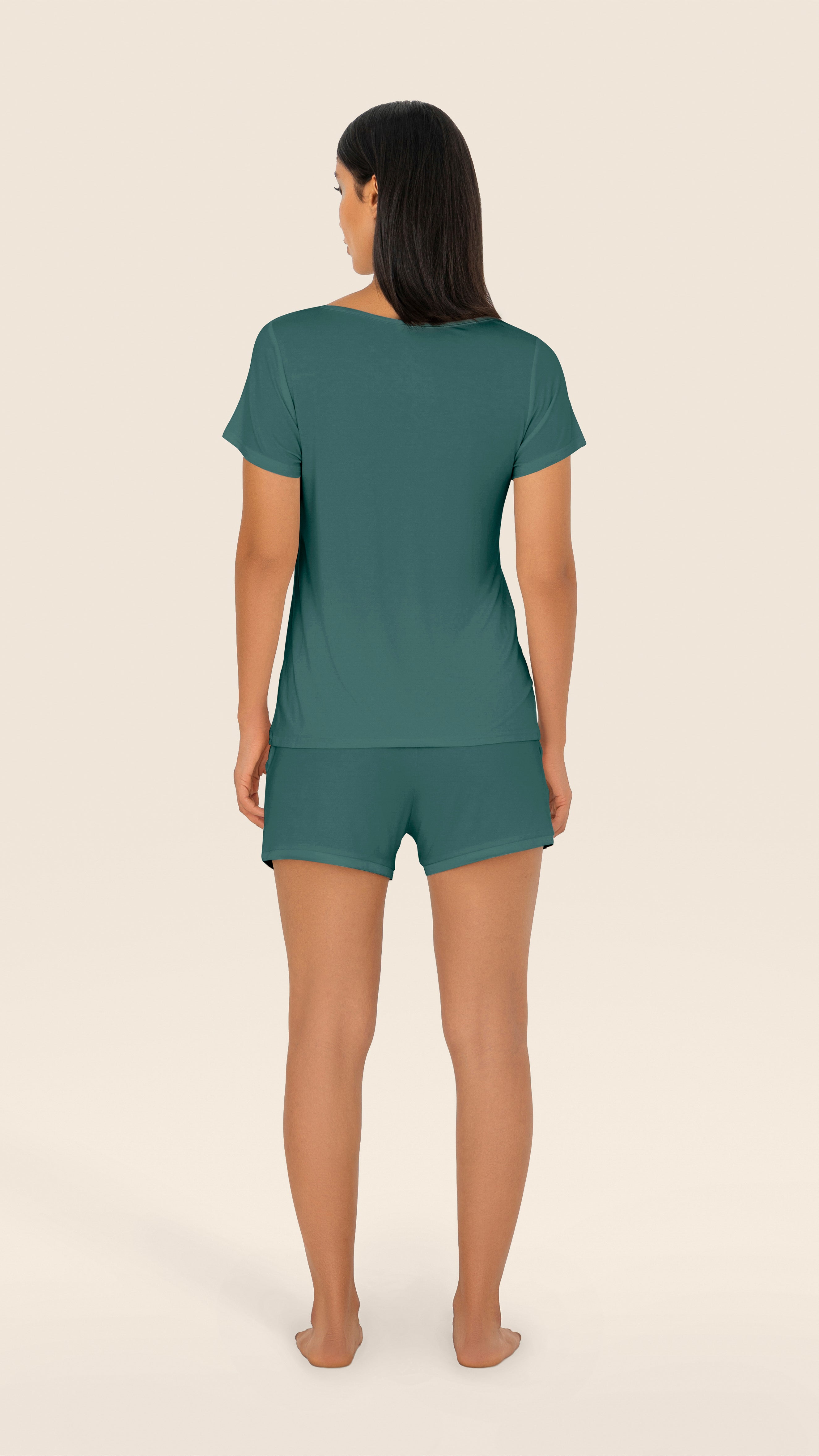 Unwind Shorts  - Evergreen