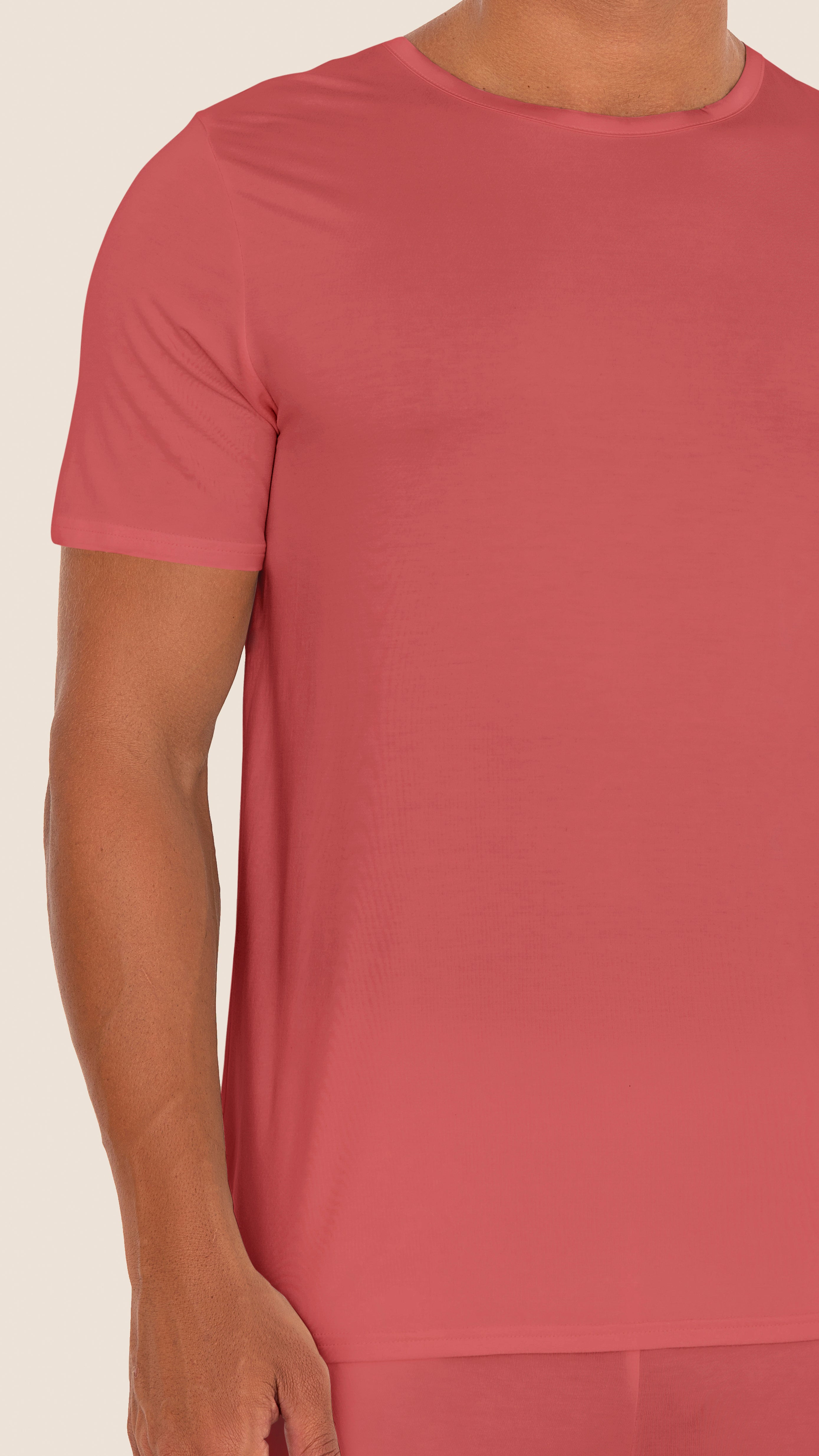 De-stress T-Shirt  - Cherry Blush