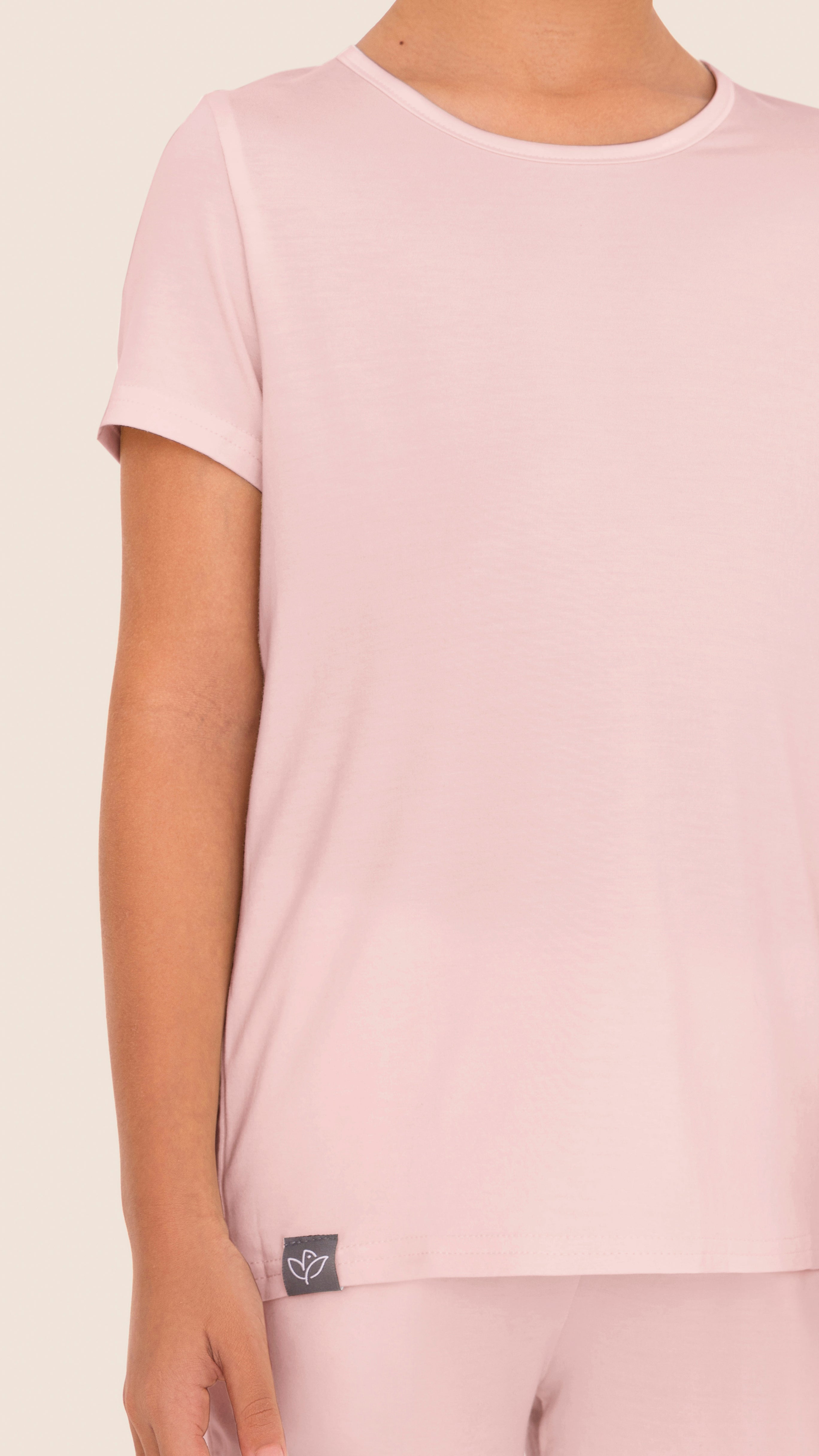 De-stress T-Shirt  - Blossom Pink