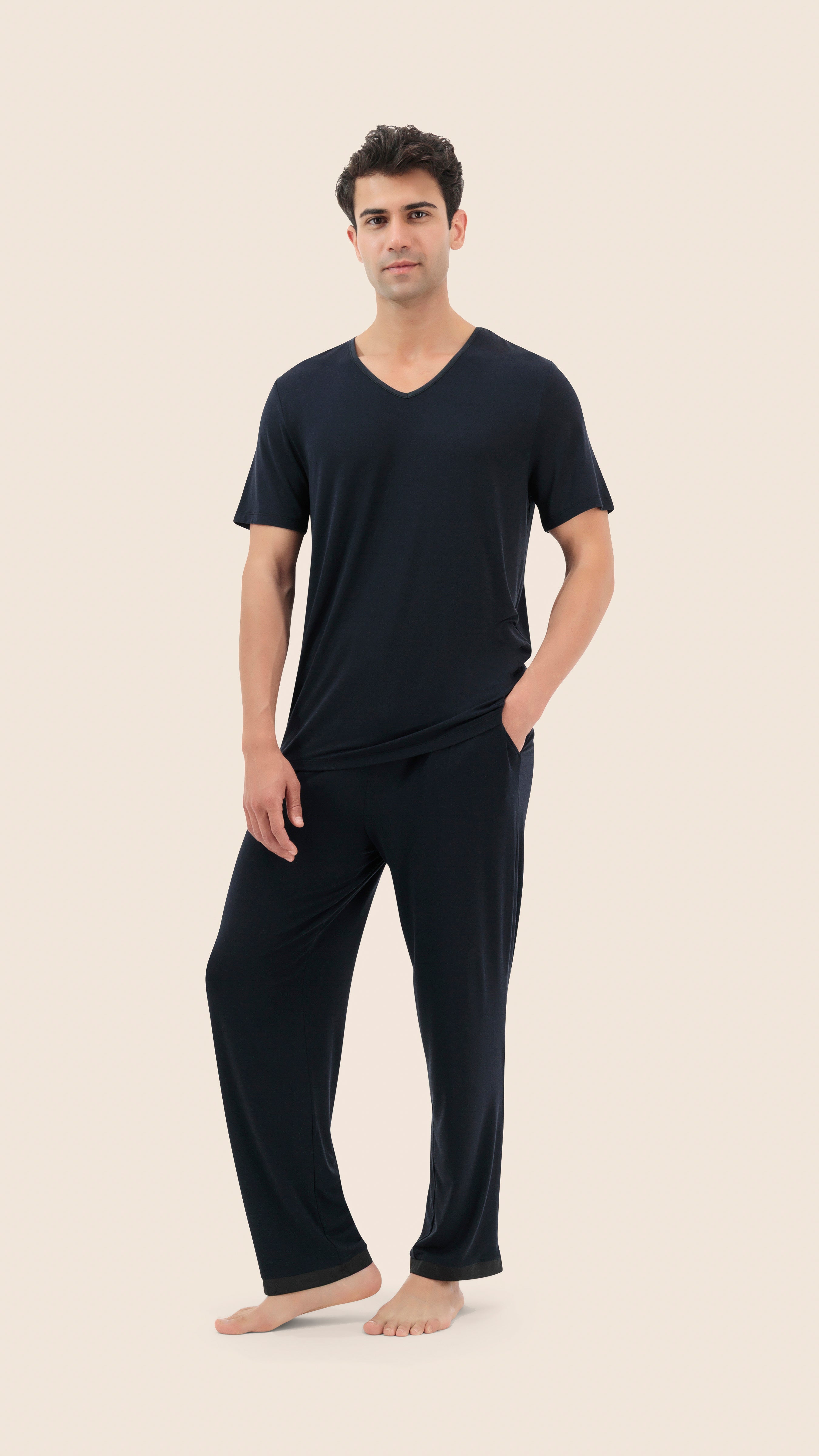 Flow V-Neck T-Shirt Men