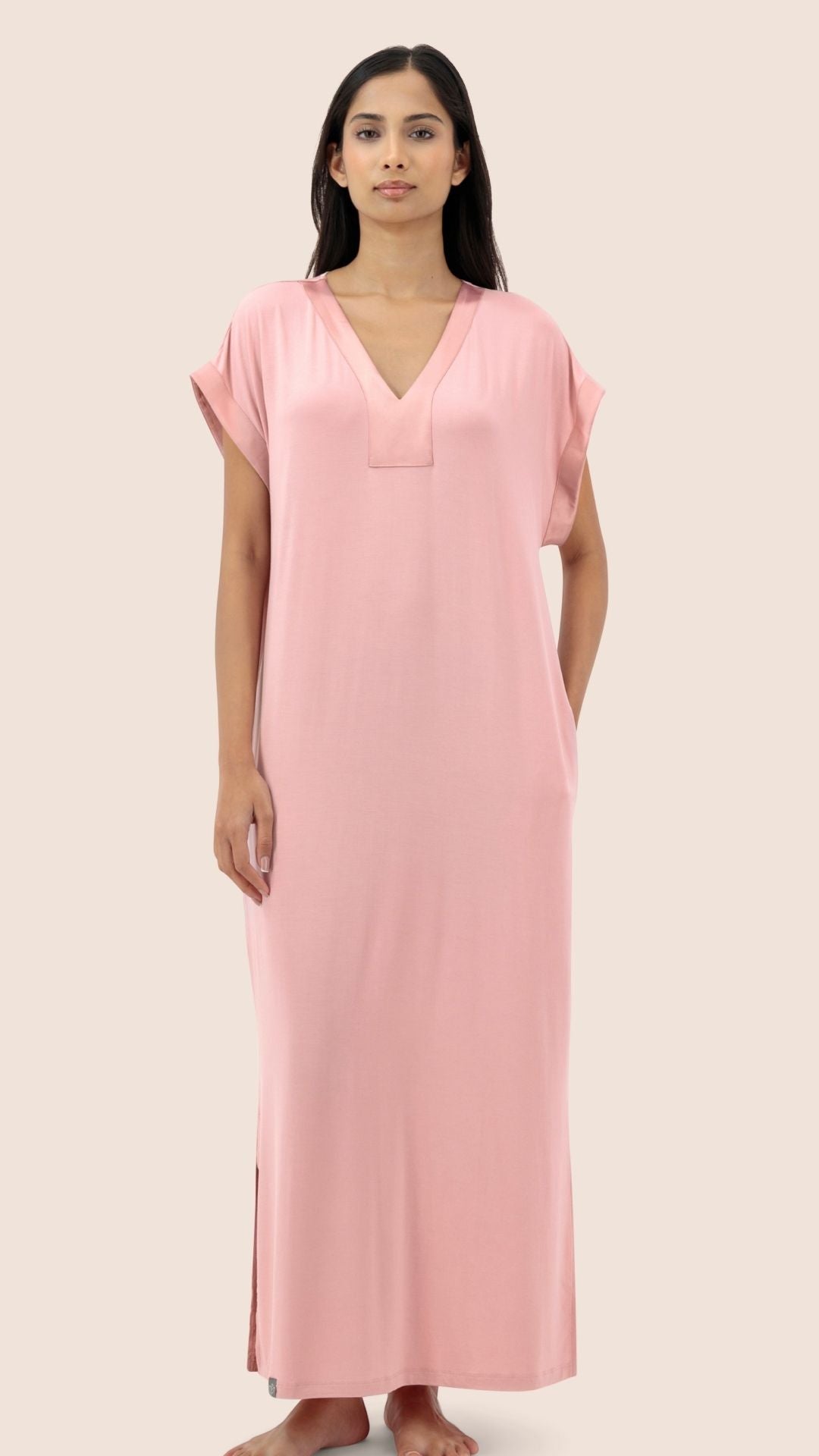 Zen Abaya Women, Blossom Pink Color | One of a Kin